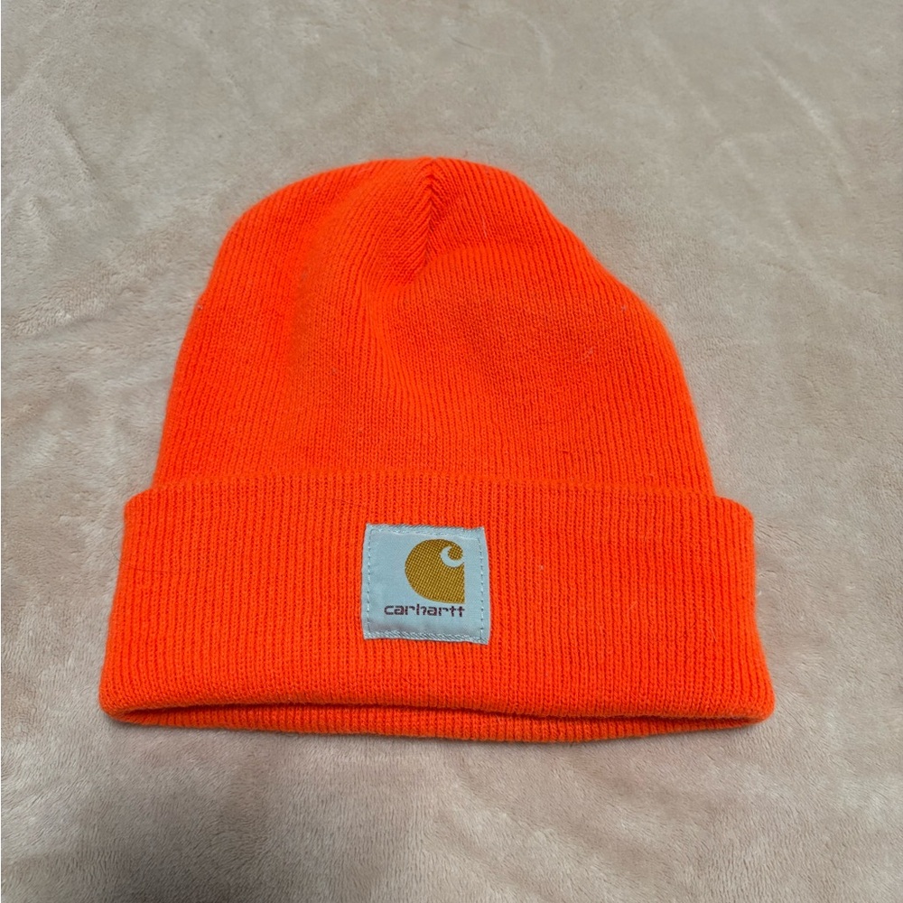 Carhartt Bright Orange Beanie